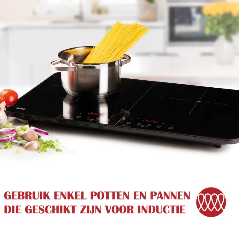 PRIMO PR301IKP dubbele inductiekookplaat