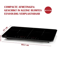 PRIMO PR301IKP dubbele inductiekookplaat