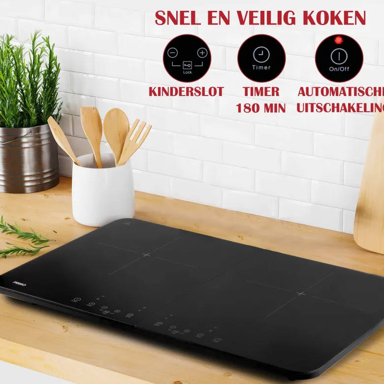 PRIMO PR301IKP dubbele inductiekookplaat