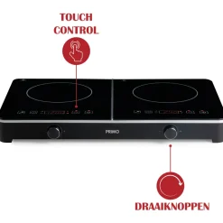 PRIMO PR303IKP dubbele inductiekookplaat