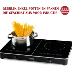 PRIMO PR303IKP dubbele inductiekookplaat