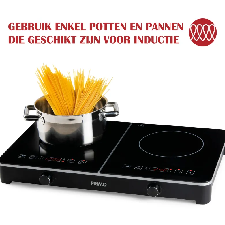 PRIMO PR303IKP dubbele inductiekookplaat