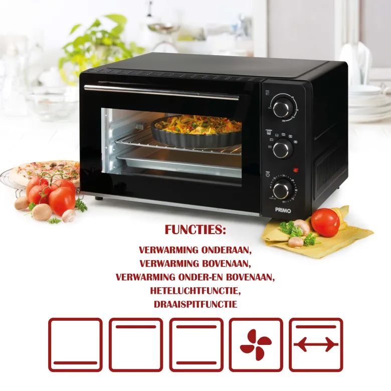 Primo PR255OV oven - 45 liter