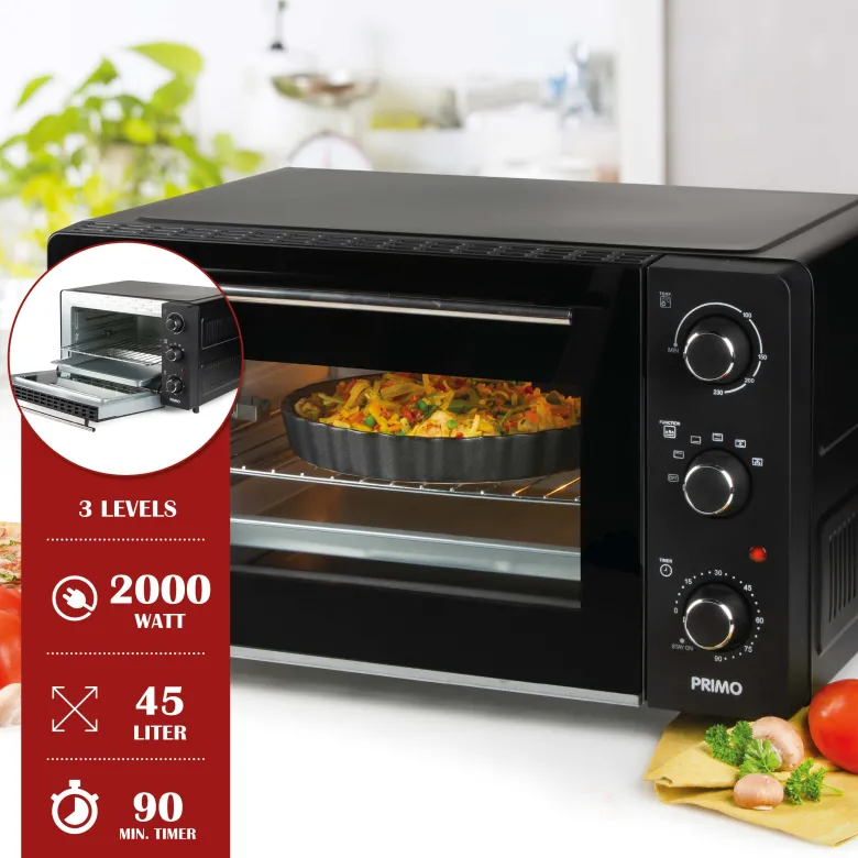 Primo PR255OV oven - 45 liter