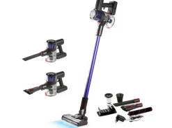 PRIMO PR511SV 3-in-1 BLDC steelstofzuiger - Blue/Red