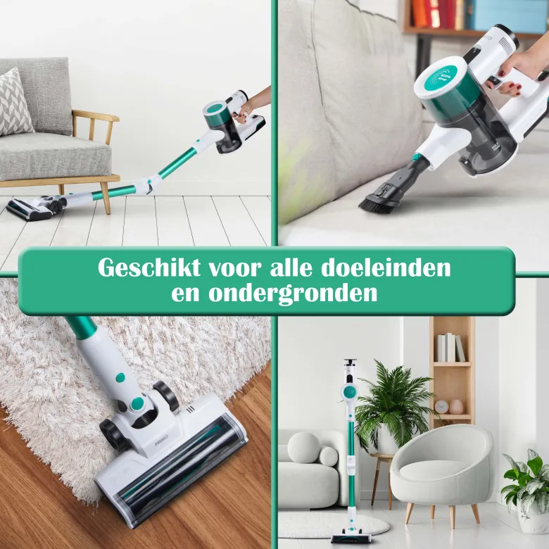 PRIMO PR510SV 3-in-1 Steelstofzuiger met flexibele steel - Blue