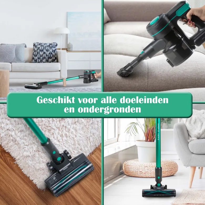 PRIMO PR509SV 3-in-1 steelstofzuiger - Grey/Green