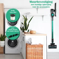 PRIMO PR509SV 3-in-1 steelstofzuiger - Grey/Green