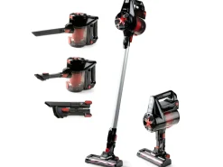 PRIMO PR504SV 3-in-1 Steelstofzuiger - Black/Red
