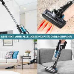 PRIMO PR501SV 3-in-1 Steelstofzuiger - Grey/Blue