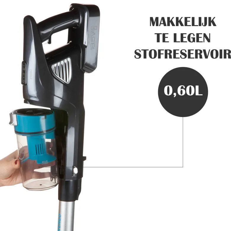 PRIMO PR501SV 3-in-1 Steelstofzuiger - Grey/Blue