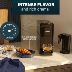 Princess Capsule koffiemachine met melkopschuimer