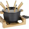 Princess 173025 1,5 liter Pure Black Bamboe Fondue