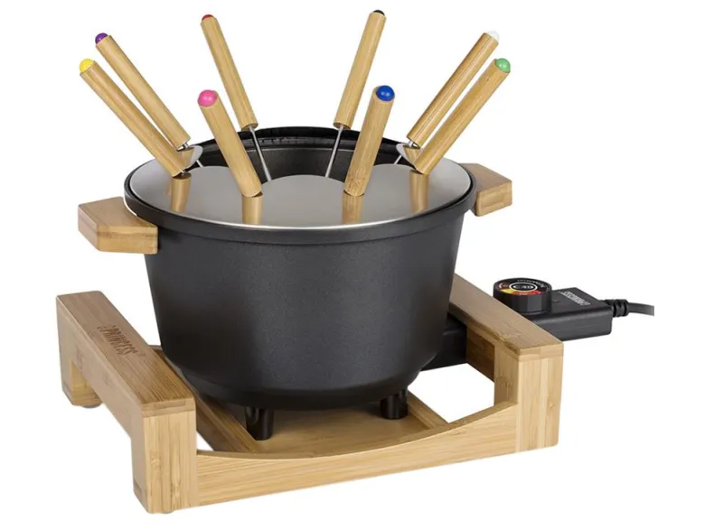 Princess 173025 1,5 liter Pure Black Bamboe Fondue