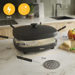 Princess PZ-9176 Pizza Family 6 gourmetset