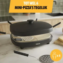 Princess PZ-9176 Pizza Family 6 gourmetset