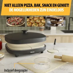 Princess PZ-9176 Pizza Family 6 gourmetset