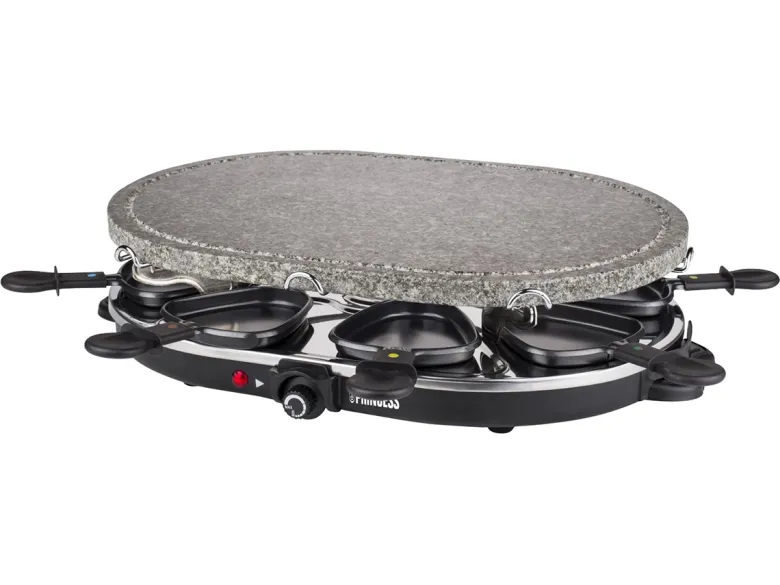 Princess 162720 Raclette 8 Oval steengrill