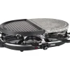 Princess Raclette 8 Oval steengrill gourmetset