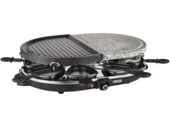 Princess Raclette 8 Oval steengrill gourmetset