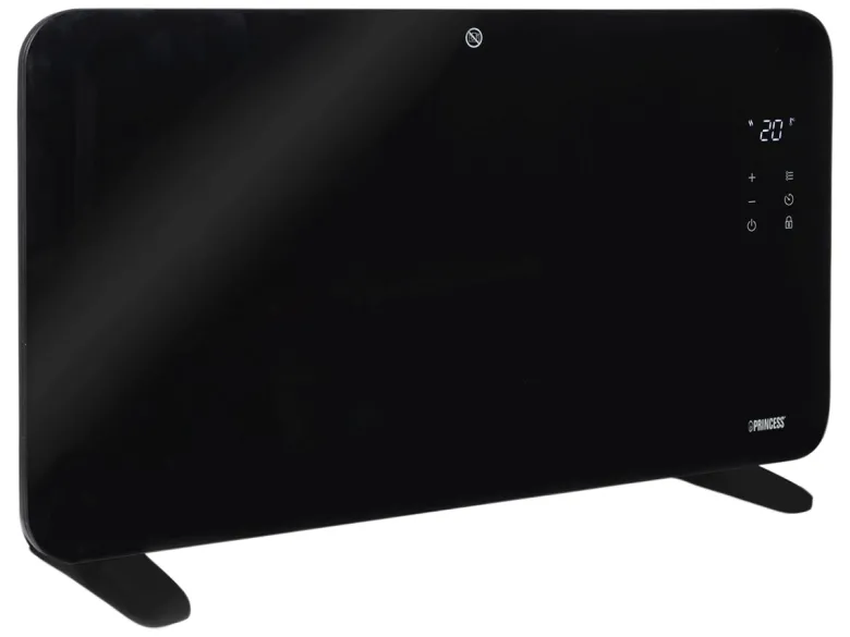 Princess 348915 Smart Glass Panel Heater - 1500 Watt