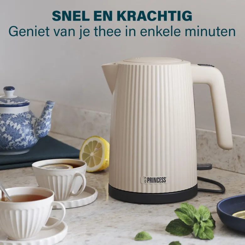 Princess Wave 236048 waterkoker - Beige