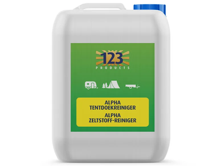 123 Products Alpha tentdoekreiniger - 2,5 liter