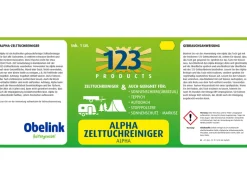 123 Products Alpha tentdoekreiniger