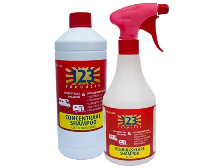 123 Products Clean shampoo pakket