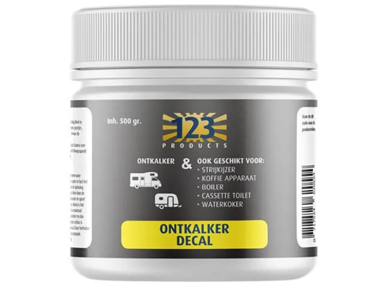 123 Products Decal ontkalker