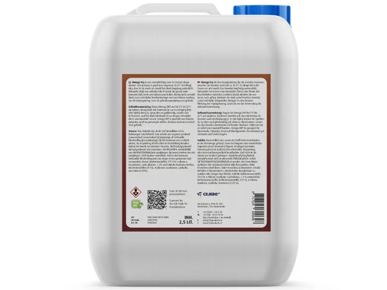 123 Products Omega dry waterdichting - 2,5 liter