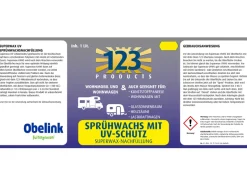 123 Products UV superwax navulling