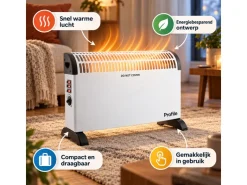 Profile Mistral 2000 watt Convectorkachel - White
