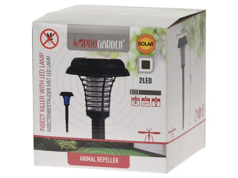 Pro Garden insectenbestrijder met LED lamp