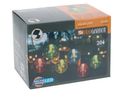 Pro Garden solar lichtslinger - kleuren bollen