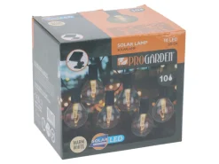Pro Garden solar lichtslinger - warm white
