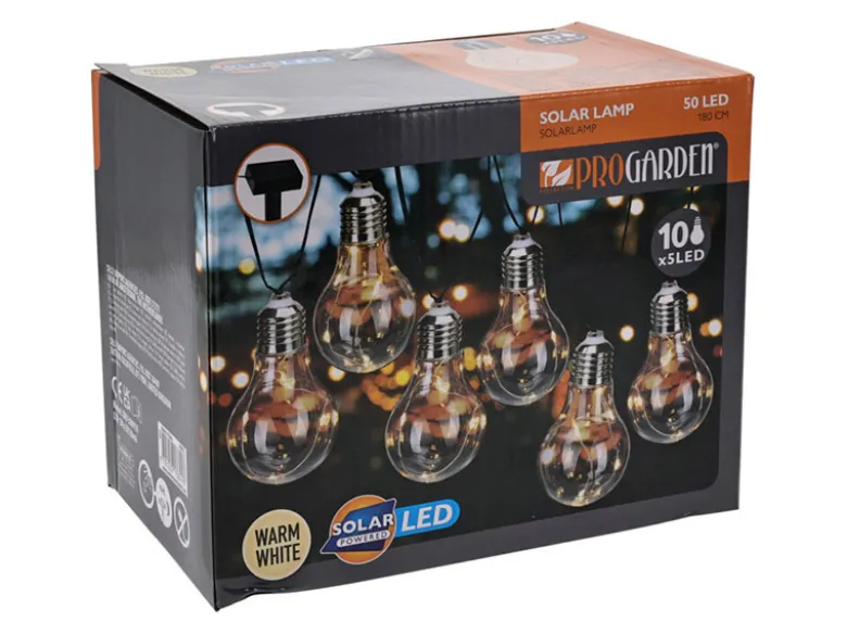 Pro Garden solar peervormige lichtslinger