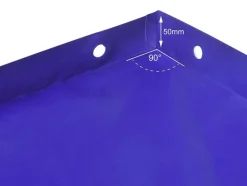 ProPlus aanhangerzeil met elastisch koord - 257.5 x 134.5 x 5 cm