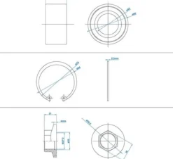 ProPlus AL-KO Compactlagerset - 42/80x42 mm