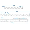 ProPlus bindrail set - 60 cm