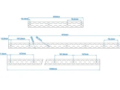 ProPlus bindrail set - 60 cm