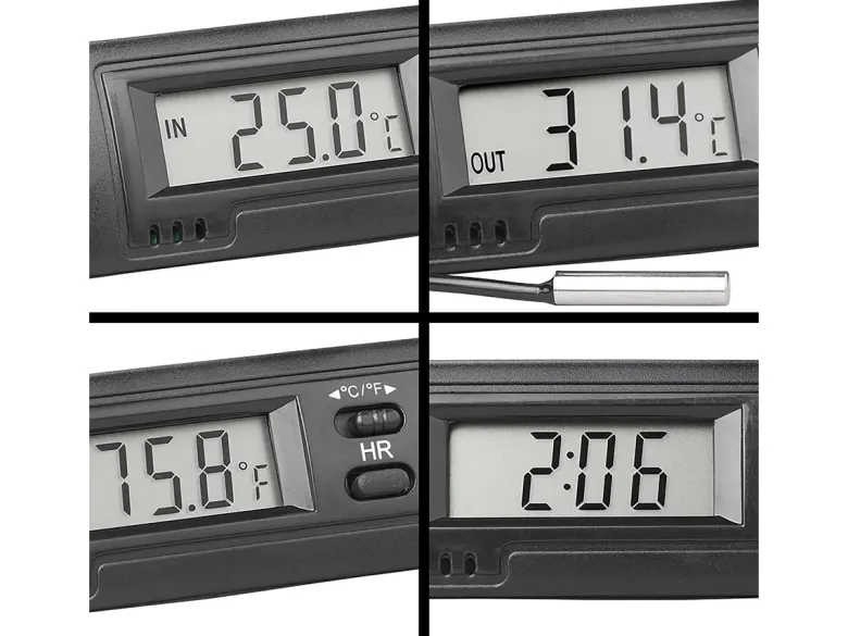 ProPlus binnen/buiten thermometer