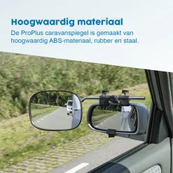 ProPlus caravanspiegel - 41 x 14 x 9 cm