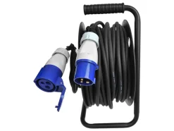 ProPlus CEE 25 meter camping kabelhaspel