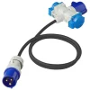 ProPlus CEE naar Schuko verloopkabel - 150 cm