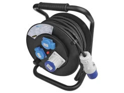 ProPlus CEE/Schuko 25 meter camping kabelhaspel - 2,5 mm²