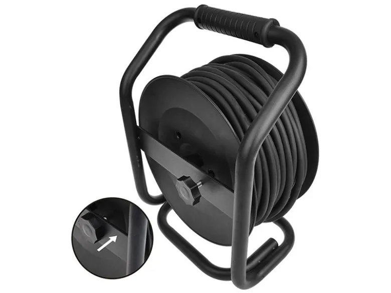 ProPlus CEE/Schuko 25 meter camping kabelhaspel - 1,5 mm²