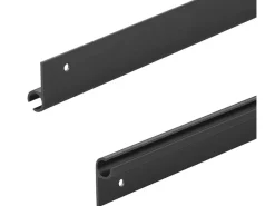 ProPlus 45° 100 cm aluminium tentrail - Black