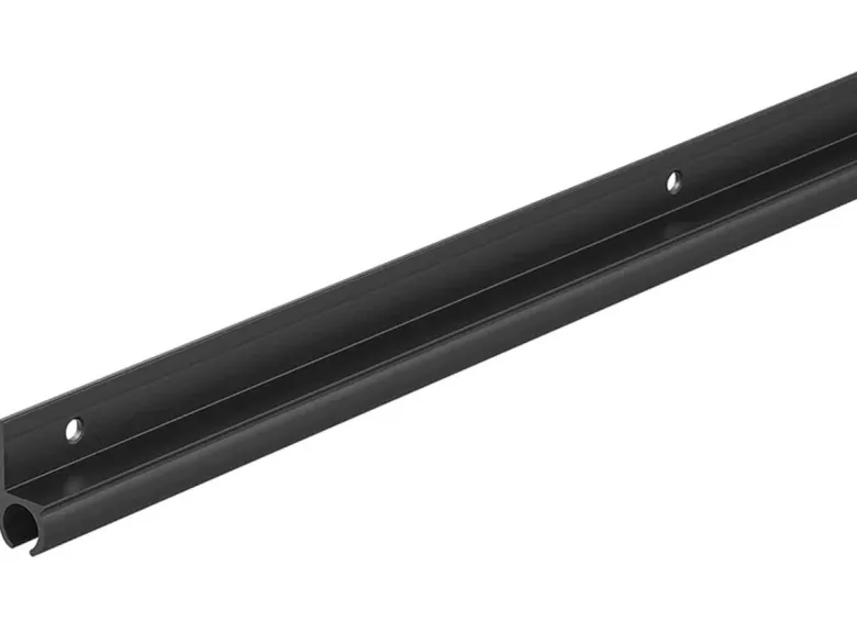 ProPlus 180° 100 cm aluminium tentrail - Black
