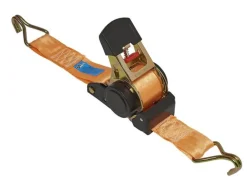 ProPlus 450 cm spanband met ratel en 2 haken - 750 kg